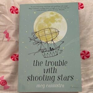 The Trouble with Shooting Stars by Meg Cannistra - Blue Cover